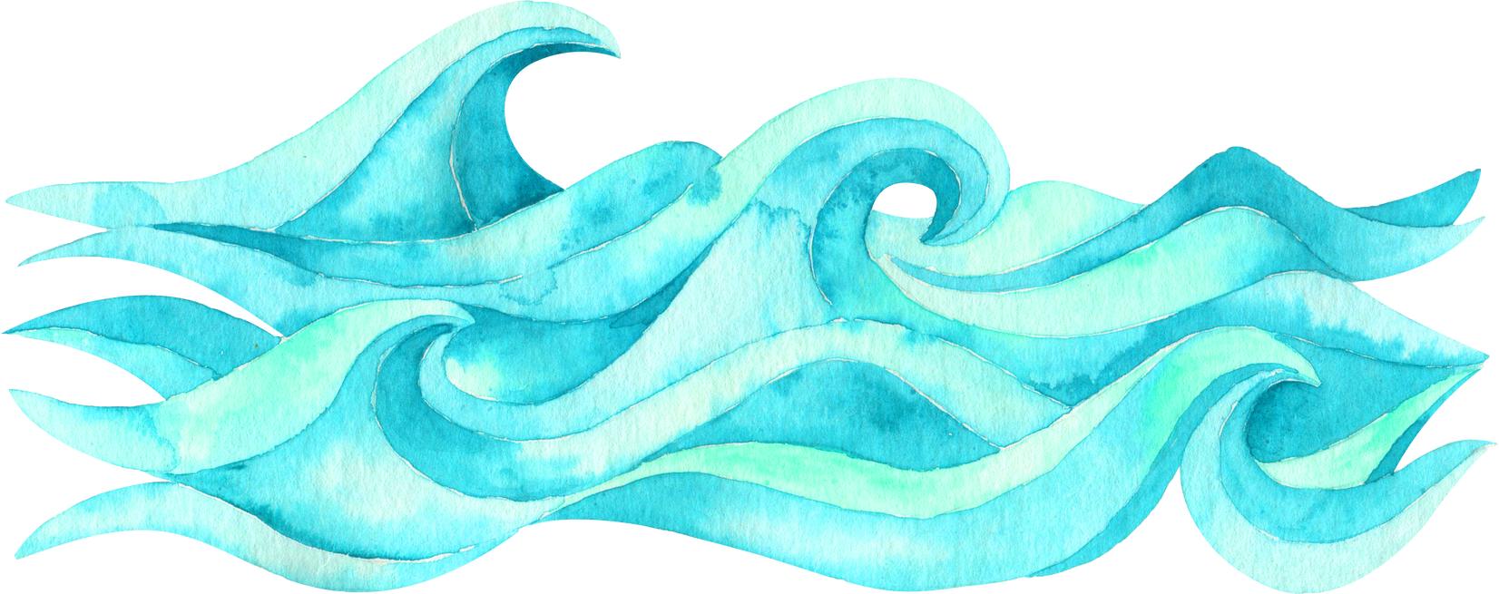 Watercolor Waves